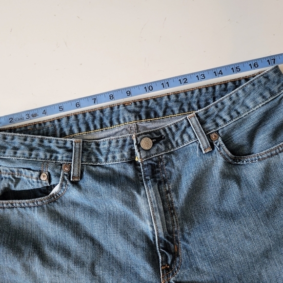 Ralph Lauren Polo Jeans Saturday Jeans DIY Cut-Out Shorts Size 14 - Picture 11 of 11